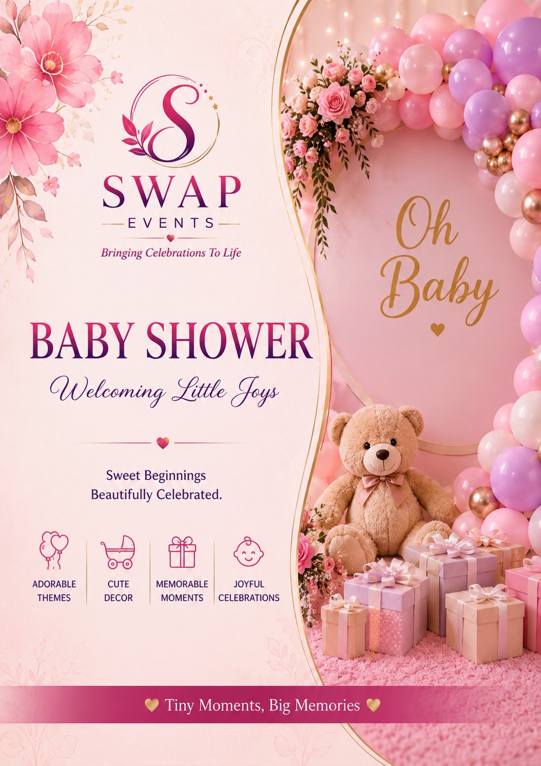 Baby Shower setup